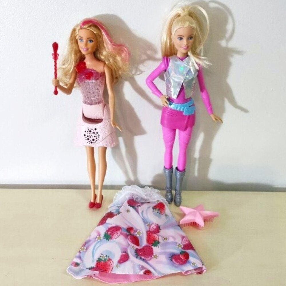 Barbie Dreamtopia Light/Music & Barbie Star Light Adventure dolls